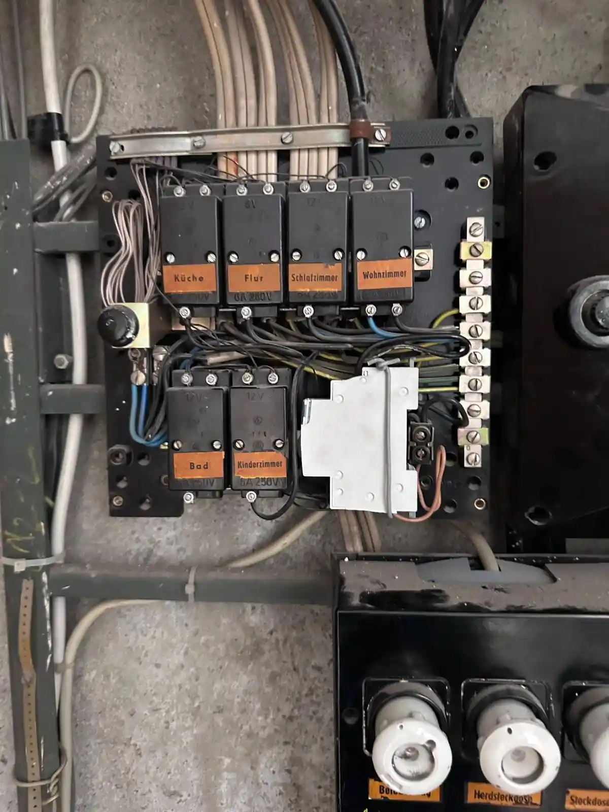 Altbau Sanierung Sicherungskasten