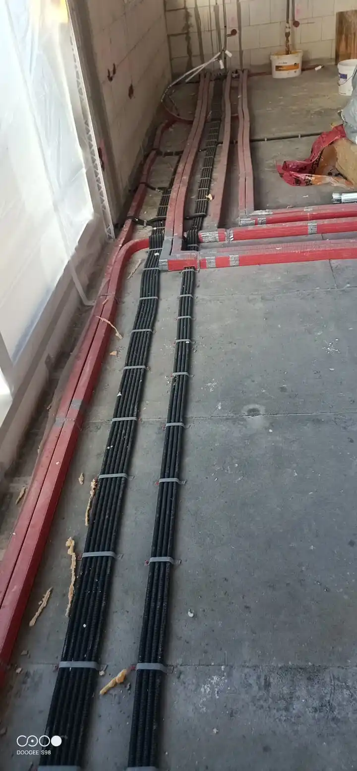 Leerrohre Bodenverlegung