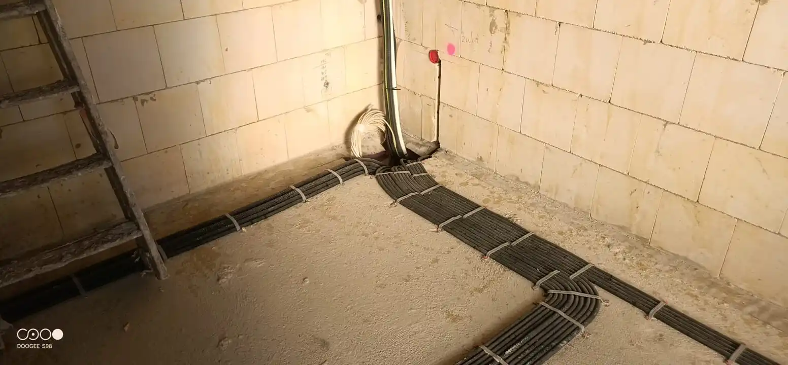 Leerrohre Rohbau Keller