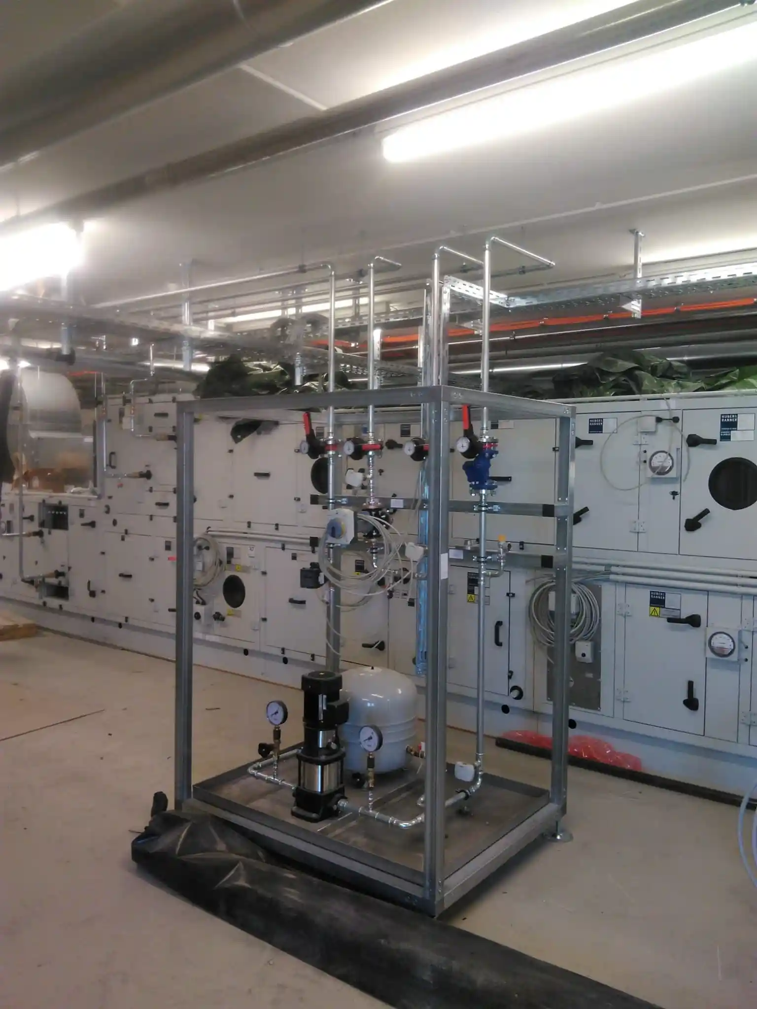 Steuerungstechnik Haustechnikraum